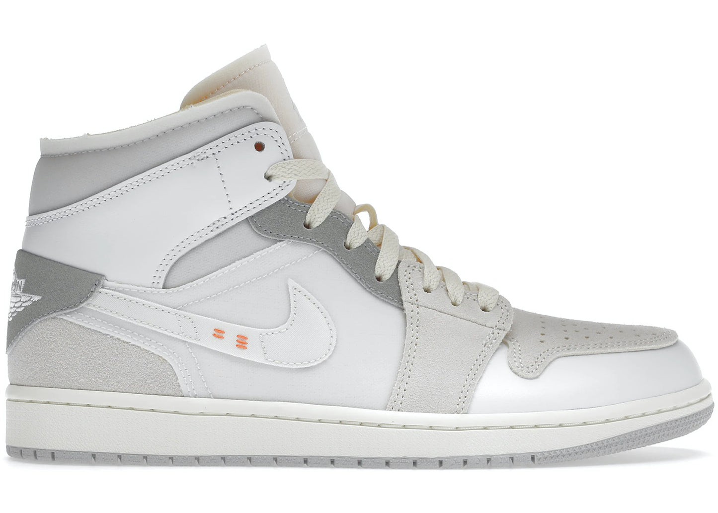 Jordan 1 Mid SE Craft Inside Out White Grey