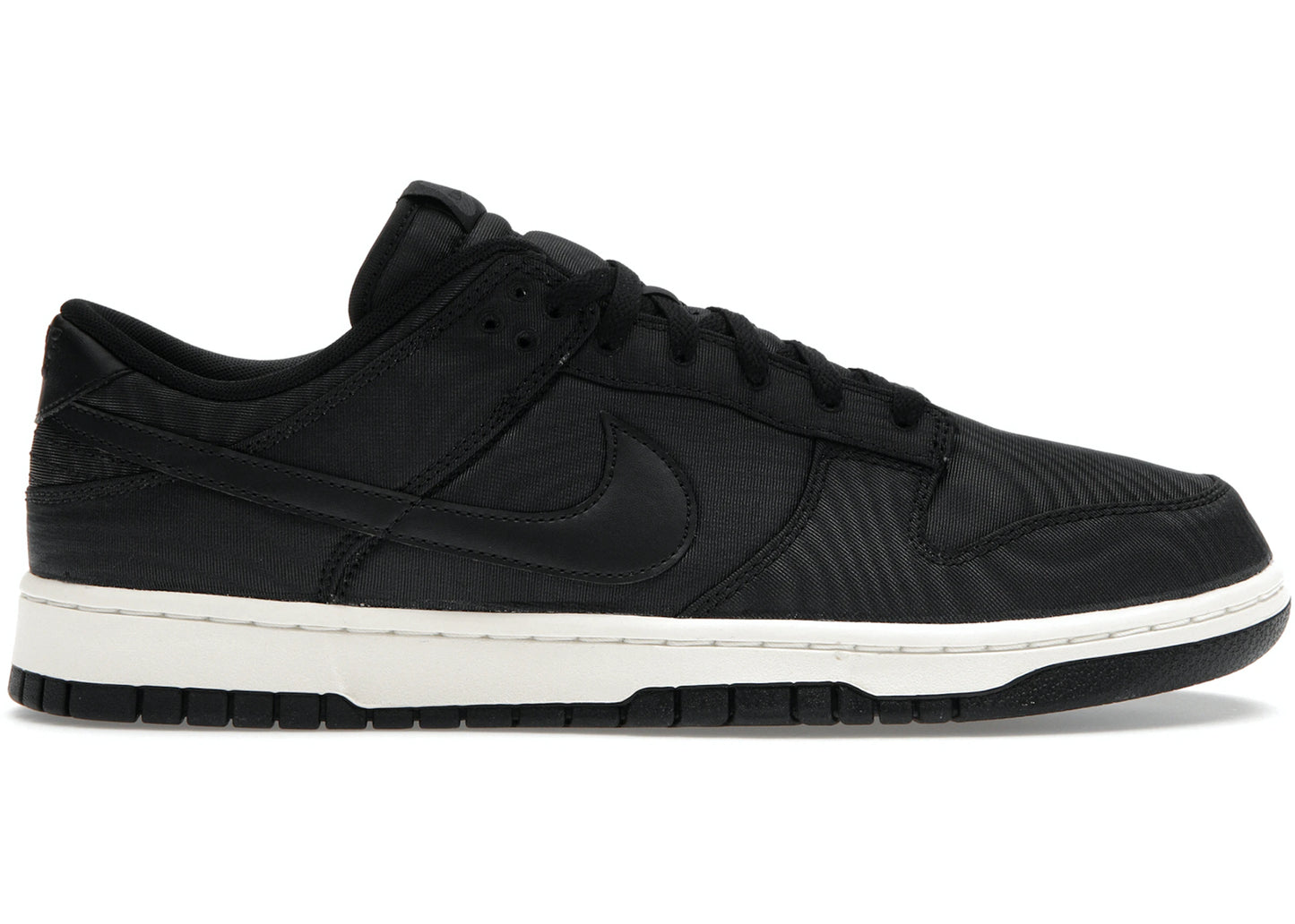 Nike Dunk Low Black Canvas