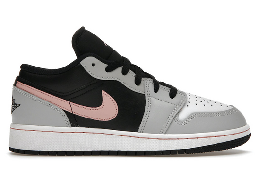 Jordan 1 Low Black Grey Pink (GS)